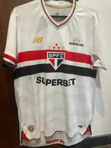 Camisa São Paulo 2025 modelo jogador original