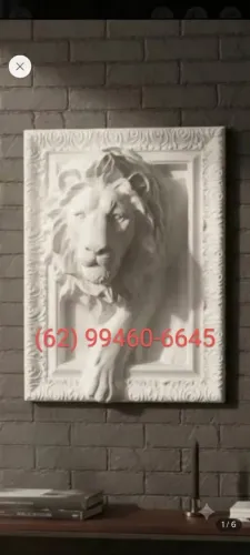 Quadro de leão