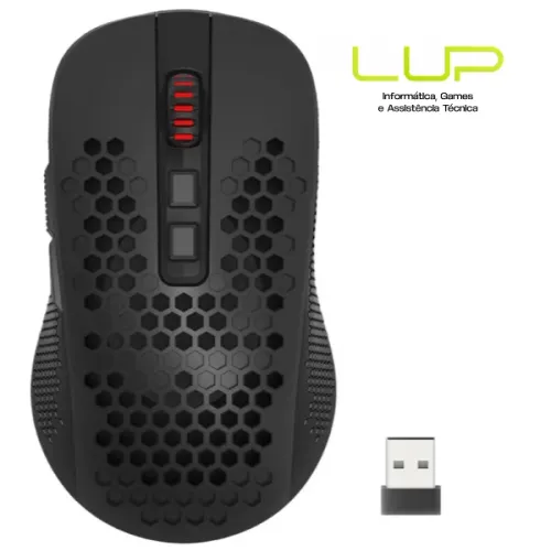 (LOJA FÍSICA) Mouse Gamer Redragon Hana M694 RGB, 7200 DPI, 7 Botões, Preto