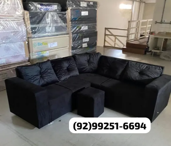 sofa de canto com entregas