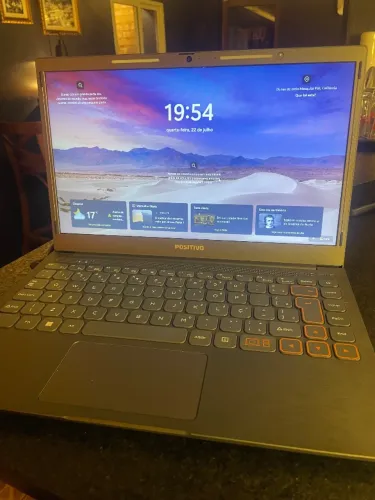 Notebook Positivo Vision C14 Celeron 4GB 128GB eMMC, Windows 11