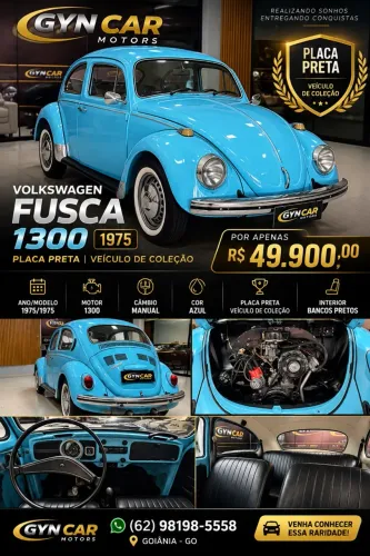 Volkswagen Fusca 1300 1975