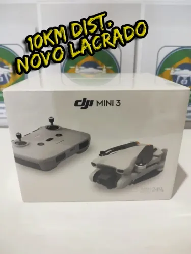 Drone Dji Mini 3 Standard Com Controle Via Satélite - 10 Km Distância 38minutos - Lacrado
