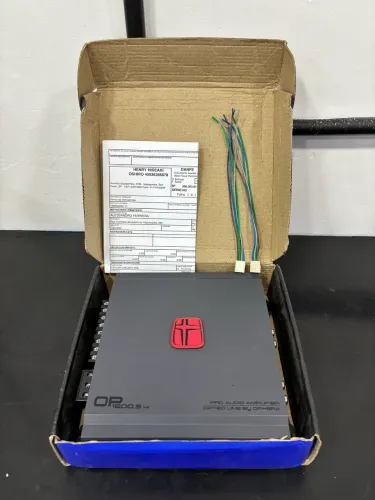 Modulo Ophera 5 Canais Op1600.5hi Entrada Alta Via Fio E Rca Cor Cinza