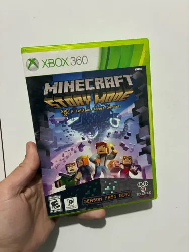 Minecraft Story Mode Xbox 360 RARO!!!