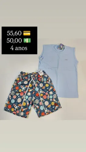 Conjunto pra menino