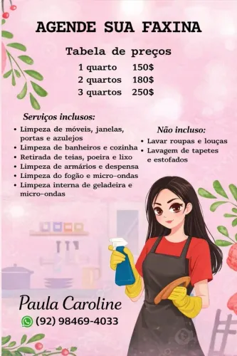 Faxinas em geral