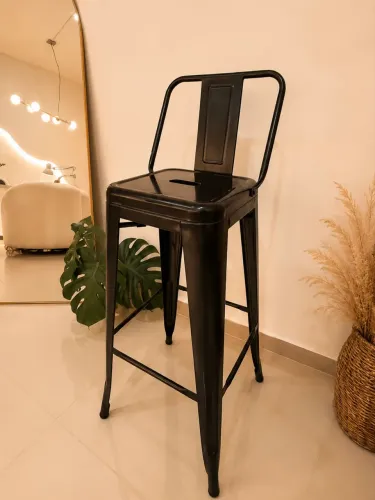 Kit 2 Banqueta Alta Iron Tolix Design Industrial