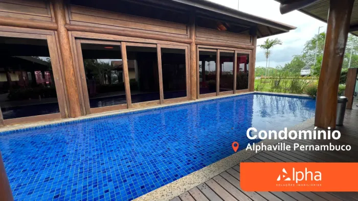 Vendo lote no Alphaville Pernambuco 1 (Nascente e proximo ao clube)