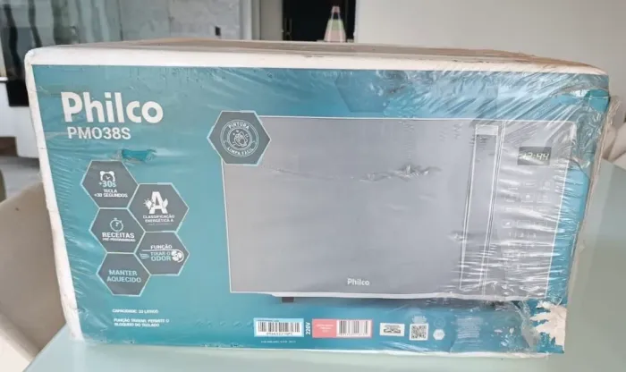 Micro-ondas Philco 33L 220V PM038S Novo