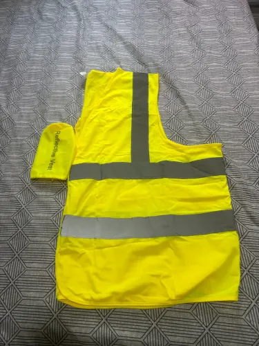 Camisa refletiva vem com a bolsa