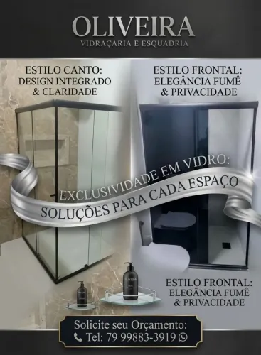 Vidraçaria e esquadria Oliveira