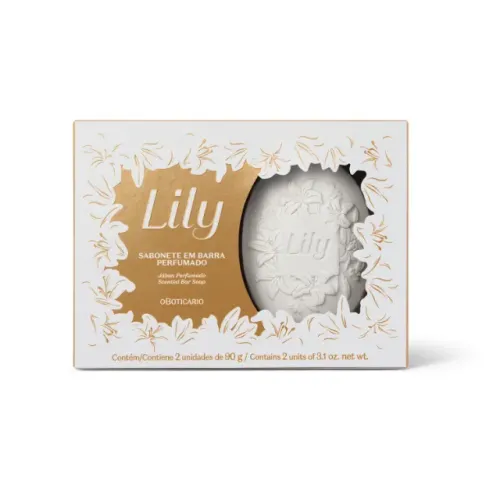 Sabonete Lily Kit Presente 2und x 90g