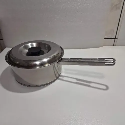 Panela com cabo Tramontina Solar 20cm 2,9l Aço inox Fundo Triplo indução