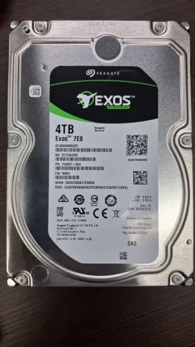 HD SAS SEAGATE 4TB EXOS 7E8 ST 400NM0025