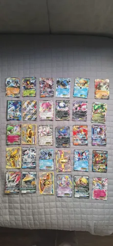 24 cartas pokemon ex, gx e turbo