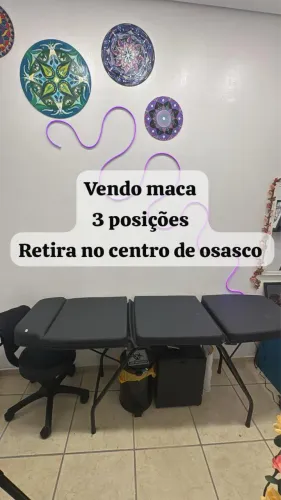 maca fixa 3 posições preta