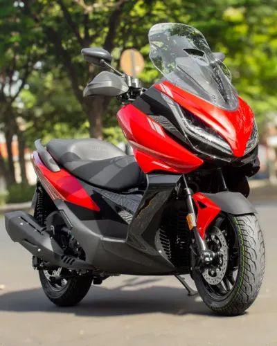 Vendo Scooter Zontes 350E Vermelha Unico Dono