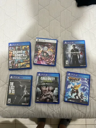 vendo jogos de playstation