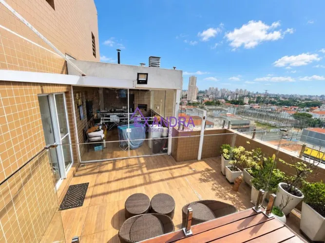 Cobertura com 3 dormitórios ( 1 suíte ) à venda, 134 m² por R$ 1.250.000 - Vila Gumercindo