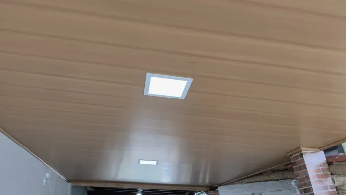 Forros pvc instalados