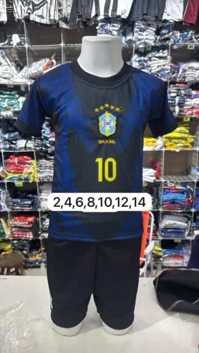 Kit infantil da seleção brasileira todos tamanho