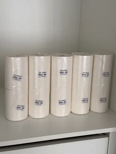 10 Bobinas Térmicas 33x22x3 para Impressora Tomate - R$ 200
