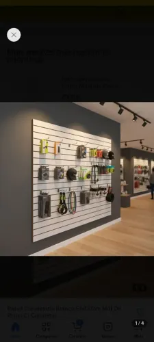 Vende-se Painel Canaletado MDF para expositor! (Vários tamanhos) Ideial para lojas
