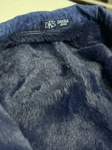 Jaqueta jeans forrada DarkSul tamanho M - usada uma vez