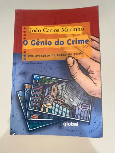 Livro o gênio do crime de joão carlos marinho