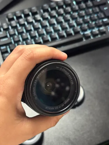 Lente do kit Nikon Af-s 18-55mm