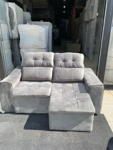 SOFÁ RETRÁTIL RECLINÁVEL D33 LUXO NOVO DE FABRICA