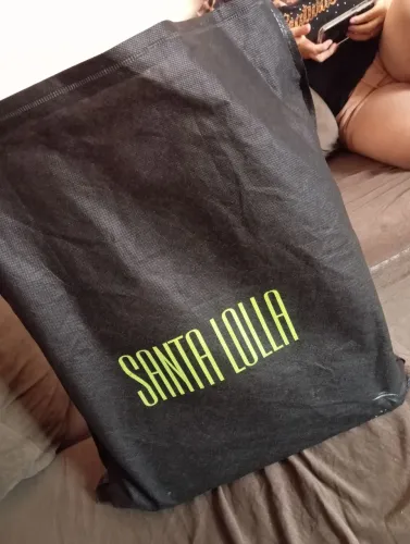 Bolsa marrom Santa Lolla