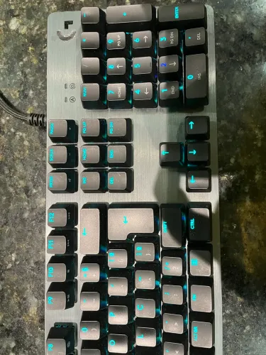 Teclado Mecânico Logitech G512 ABNT2 RGB GX Brown