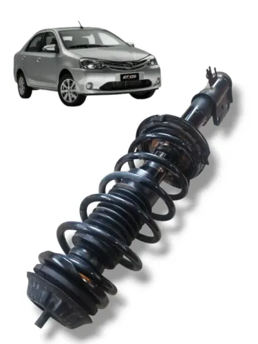 Torre amortecedor dianteiro Toyota Etios 2018 original 
