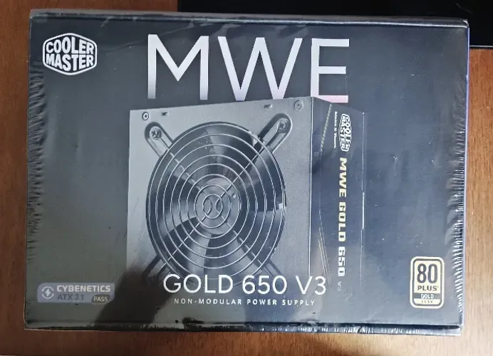 Fonte 650W Cooler Master MWE 650 Gold V3 80 Plus Gold ATX 3.1 LACRADA