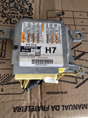 Modulo Airbag Toyota Hilux Sw4 891700k470 Sem Colisão