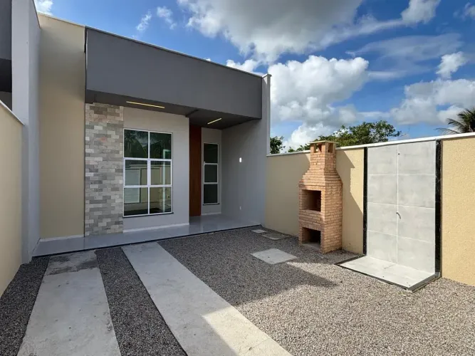 Casas plana no Luzardo Viana 3/4 ( Fino Acabamento)