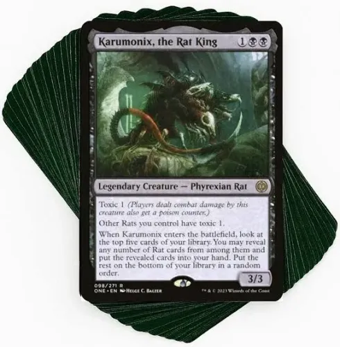 Deck Commander Karumonix, the Rat King - Magic The Gathering