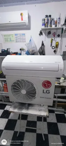 LG Dual Inverter 12.000 BTUs - Usado | Poucos meses de uso