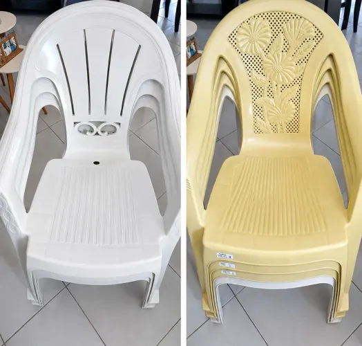 Cadeiras de Plástico Resistente 