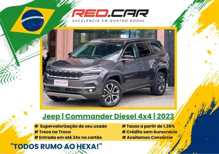Jeep Commander Limited Td380 2.0 4X4 Die.aut 2023