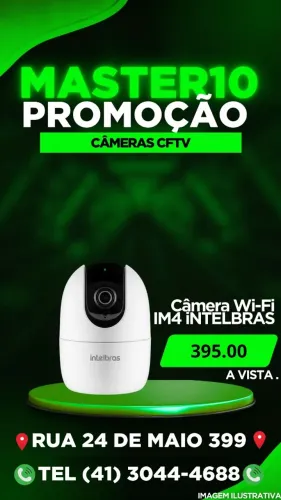 CAMERA INTERNA WIFI 360° - IM4 - INTELBRAS
