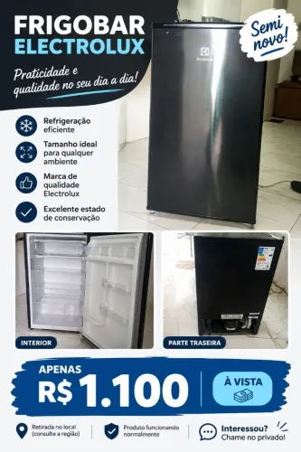 Vendo frigobar Eletrolux