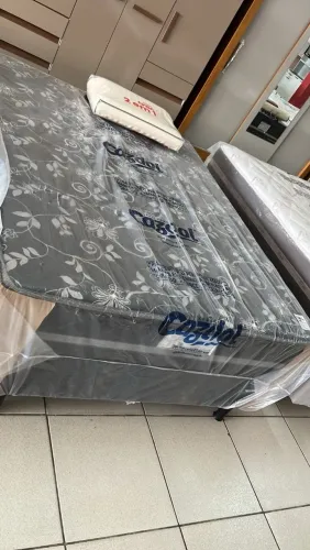 Cama de Casal com Espuma Semi-Ortopédica