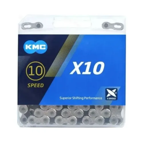 Corrente Bicicleta Kmc 10vx10 116elos