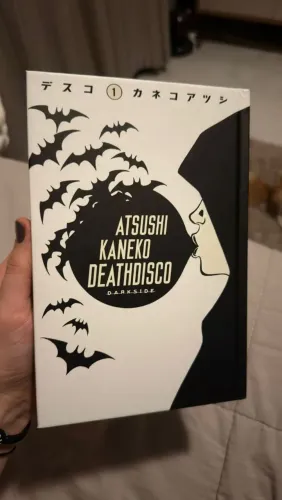 Livro Atsushi Kaneko Deathdisco Vo.1 (capa dura / novo / sem avarias)