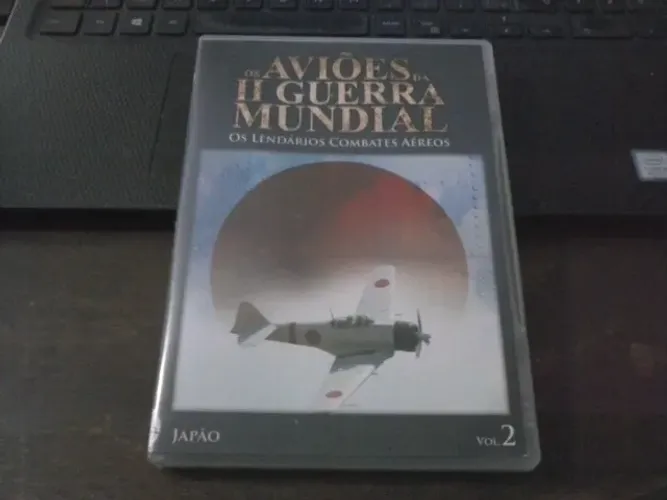 Dvd - Os Aviões Da Ii Guerra Mundial - Vol. 2 - Japão