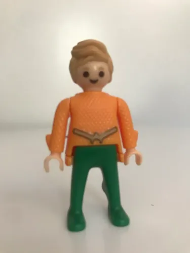 Boneco Playmobil DC/Kinder Ovo/ Original/ Aquaman