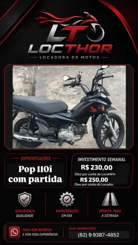 Pop 110i - Leia Anuncio